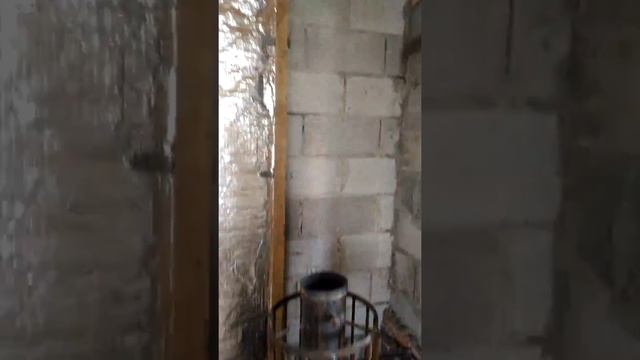 Утепление парной в бане.