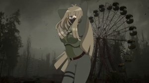 Аниме тянка танцует под песню 90-ых