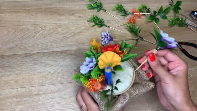 Букет с карандашами в мешочке/Готовимся к 1 сентября/Сборка букета/Мыловарение/Soap смотреть онлайн