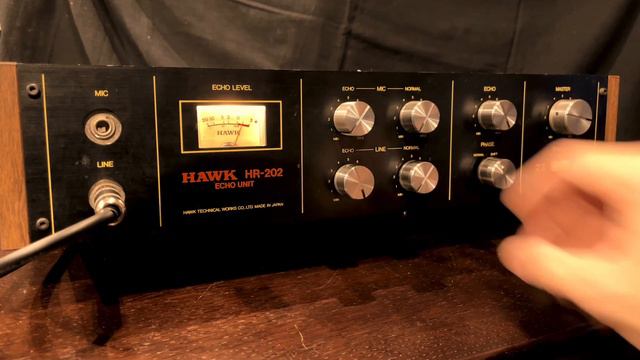 Hawk HR-202 Spring reverb смотреть онлайн