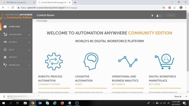 Automation Anywhere tutorial 02 - How to Install Automation Anywhere| Community Edition | Enterpris смотреть онлайн