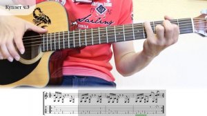 Linkin Park - In The End (Подробный Fingerstyle урок / как играть на гитаре ) Kelly Valleua TAB