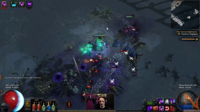 Cruel Dominus - Ep #41 - Hardcore Chaos Shadow - Path of Exile: Talisman League (v2.1.1c) смотреть онлайн