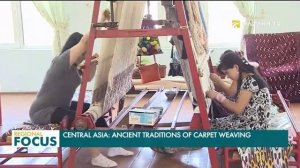 Жібектен кілем тоқу өнері