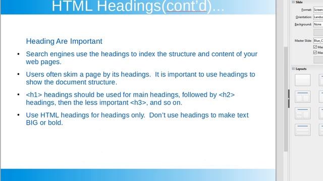HTML5 Tutorial For Beginners - Part1- HTML Attributes, Headings, Paragraphs, Styles