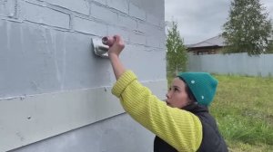 Декоративная Штукатурка по OSB НА ФАСАД _ Эффект Камня и Дерева СВОИМИ РУКАМИ