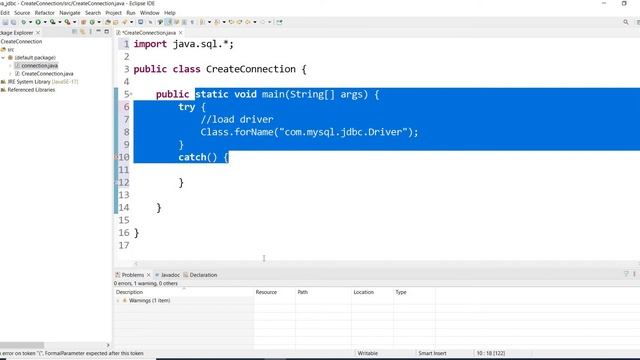 #7 Java JDBC | JDBC MySQL Connection in Eclipse | JDBC Connection in Java Mysql
