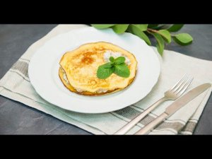 Панкейк с бананово-творожной начинкой | Первое, второе, третье