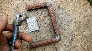 Струбцина из арматуры