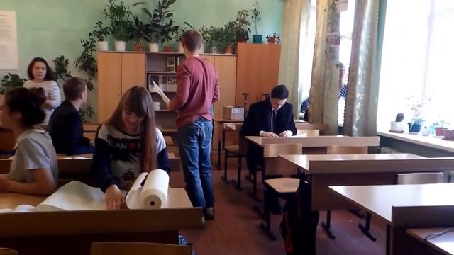 Поздравление от 11 класса на день учителя "Один день из жизни старшеклассника" смотреть онлайн