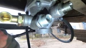 Воздушная система с нуля на трёхосный прицеп часть 1