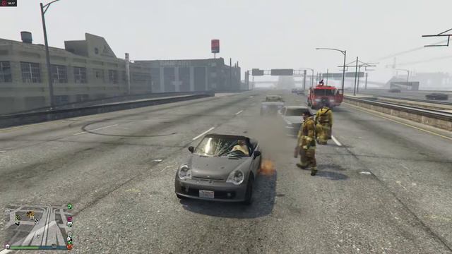 GTA 5 работа пожарных смотреть онлайн