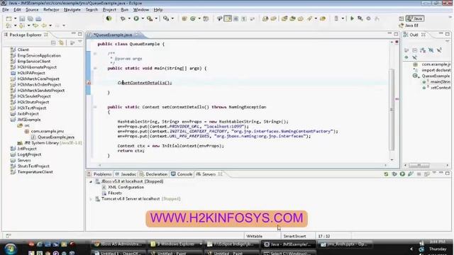 Java Message Services | JMS | JNDI | JMS API | Java Online Training Services by H2Kinfosys