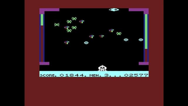 Alphoids Longplay (Commodore Vic-20 Game)