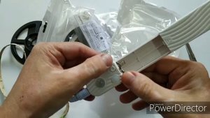Светодиодная (LCD) лента с датчиком движения. Распаковка и обзор.