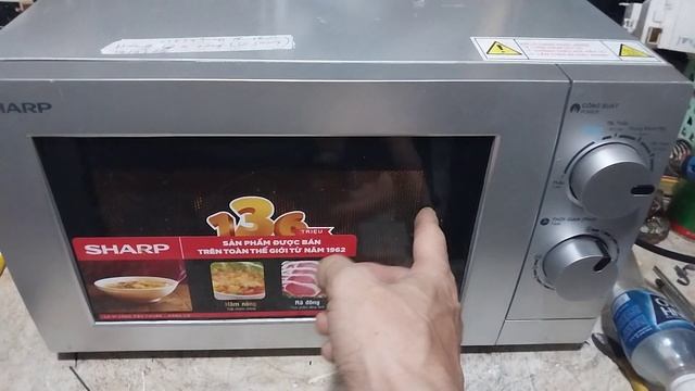 Nhận sửa lò vi sóng cơ sharp r-207vn không nóng.microwave sharp working but not heating. смотреть онлайн