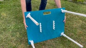 Самодельный разборный столик из полипропиленовых труб RTP. DIY