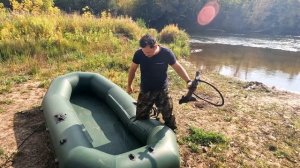 Ручной-электрический насос для лодок и sup / MARLIN EH 190