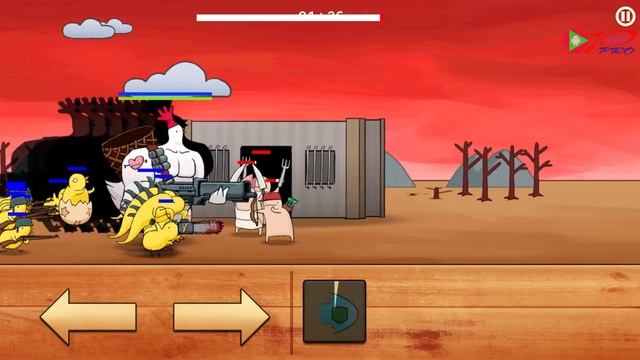 CHICKEN VS MAN - Walkthrough Gameplay Part 2 - CHICKEN JAIL (Android Game) смотреть онлайн