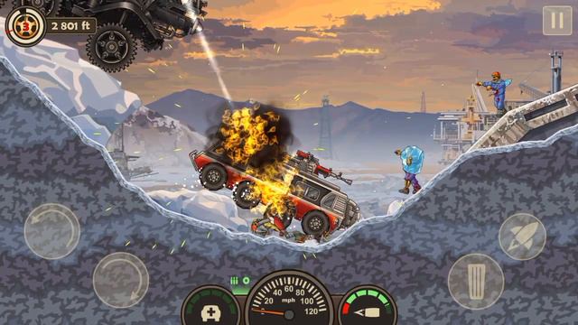 EARN TO DIE 3 Gameplay3 VehicleCharon Stage Outpost