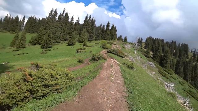 Качели в горах Алматы (Заилийский Алатау) смотреть онлайн