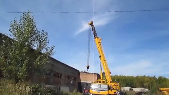 Как работает автокран | Демонстрация работы автокрана | Аренда автокрана в Москве - пример работы