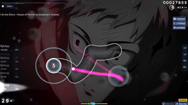 House of memories gameplay osu #osu #osugame