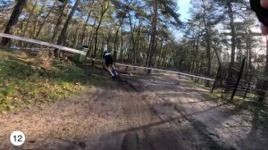 BELGIUM CYCLOCROSS RACE @ MEER  - GoPro hero 12 BIKE FOOTAGE - 4K 60 fps