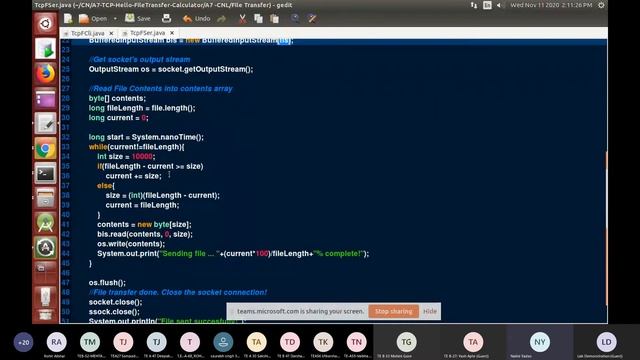 Assignment 10 TCP File Transfer смотреть онлайн