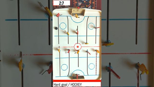 Трудный гол / Hard goal #hockey #sports #sport #tablehockey #хоккей #game #games