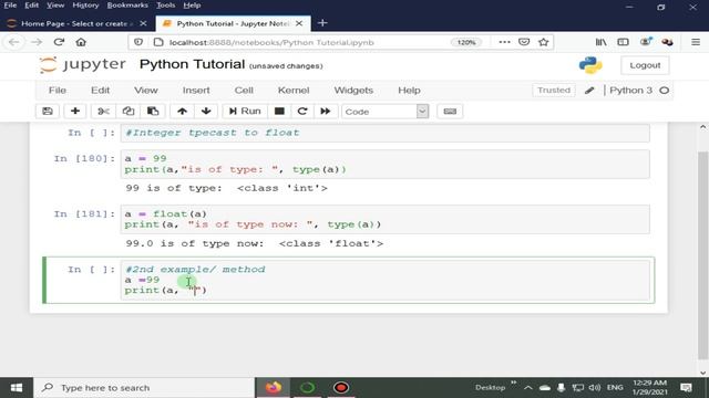 Integer Typecast To Float | Python 4 You | Lecture 169