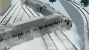 Knowing train crash but its roblox