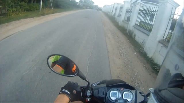 Покатушки Stels Vortex 150, Stels Enduro 250, Yamaha YBR 125 смотреть онлайн