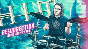 HIM - Resurrection (home drum cover)