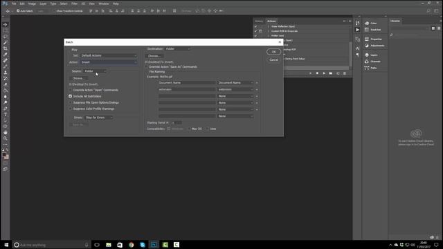 Invert Multiple Images with Photoshop смотреть онлайн