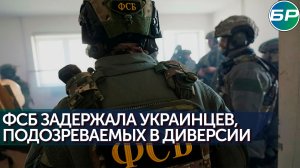 Граждан Украины подозревают в диверсии по заданию Киева