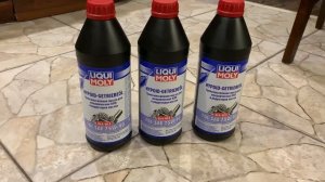 LIQUI MOLY 75W-90 GL4 GL5 в механическую коробку передач Lada Vesta.