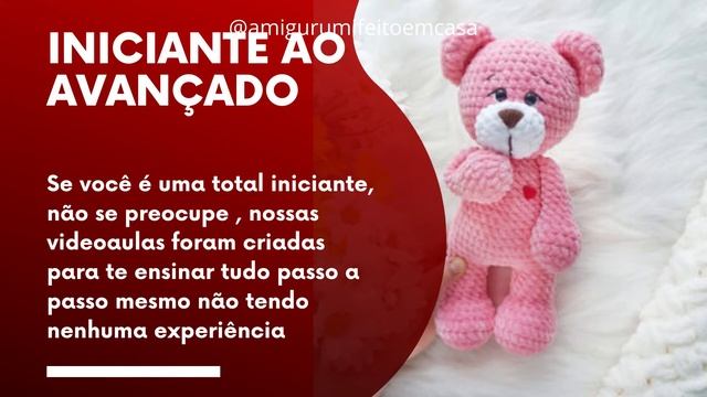 Amigurumi Curso Online sem sair de casa Simples e Fácil смотреть онлайн