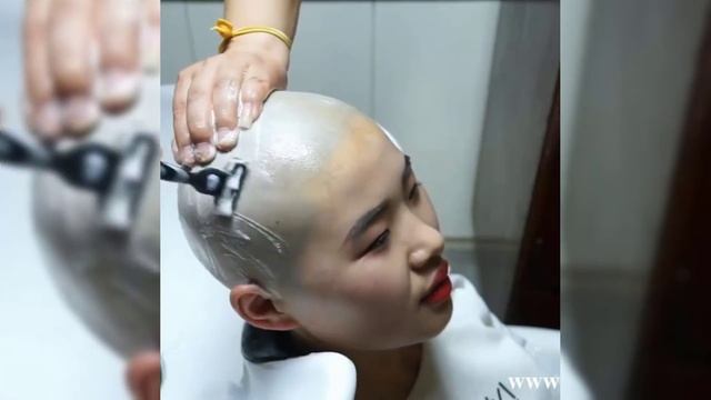 Bald Girl | Shaving Her Head and Hair Cut Compilations 2018 | Girly Styles смотреть онлайн