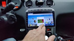 установка автомагнитолы на пежо-308.