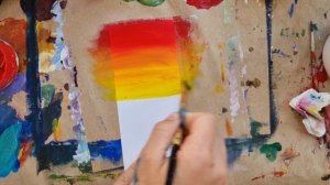 Как делать ПЛАВНЫЕ ПЕРЕХОДЫ красками?