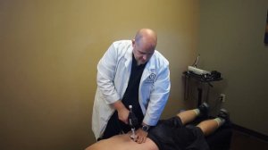 Screamin Teacher Chiropractic Adjustment for disc bulge, 4 treatment types in 1 session