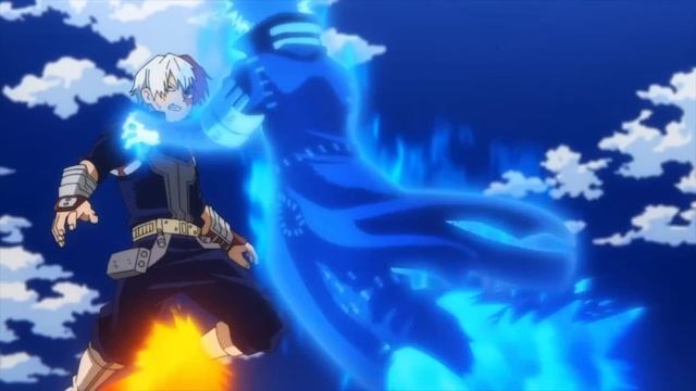 Todoroki VS Dabi Full Fight MHA S6
