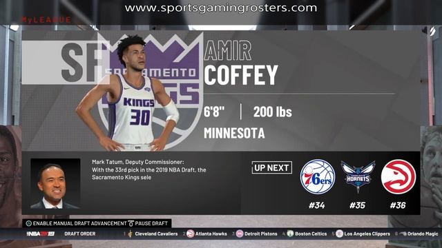 NBA 2K19 Full 150 Man Draft Class - Simulation 2019 Draft (PS4) смотреть онлайн