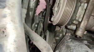 Снятие компрессора с Citroen C5 2012