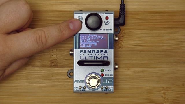 Органы управления прибором AMT Pangaea Ultima U-2 [#05] смотреть онлайн