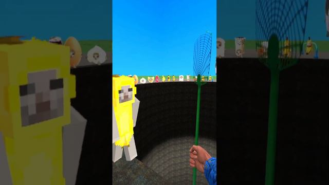 🪰 FLY SWATTER VS BANANA CAT MEME NEXTBOTS in BIG PIT! #garrysmod #gmod