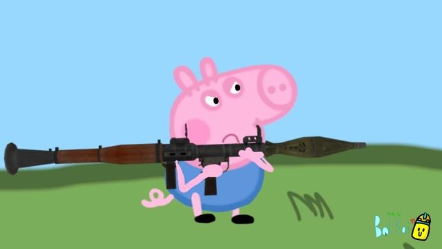 George vs. Little Brother Meme Battle | Piggy Roblox смотреть онлайн