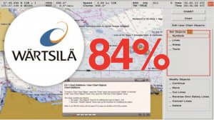 84% - Wärtsilä CHARTPILOT, Safebridge - прохожу тест