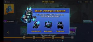 I completed the elite challenges of dark woods cult season